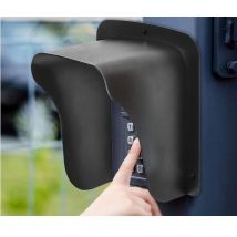 Couvercle MéTallique éTanche pour Sonnette, Serrure De Porte, interphone, protection sonnette exterieur pluie ProtèGe L'Appareil du Soleil Et des