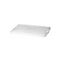 Mobil Plastic - Couvercle Plateau Rectangulaire 63X44 Inox