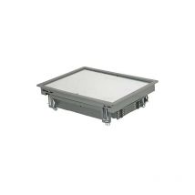 Couvercle rectangulaire gris, 192x267mm