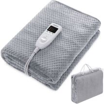 Chauffe-matelas Surmatelas chauffant électrique à 3 couches 5 niveaux de chauffage arrêt automatique Single - 1 Controller (de)