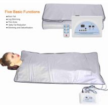 Couverture de sudation infrarouge - Matériau pu - Couleur argentée - Chauffage profond par infrarouges lointains (9-14 μm) - Sécurité anti-surchauffe