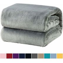 Couverture confortable Couverture moelleuse, couverture extra douce et chaude dans le salon, couverture en molleton de flanelle 150x200 cm,