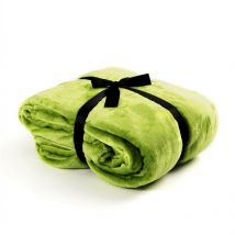 Couverture confortable de vie 210x280cm couverture en flanelle couvre-lit xxxl kiwi