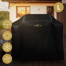 Bbqboss Housse de Barbecue Premium, Taille l, 152x71x112 cm, en Tissu Oxford, Imperméable, Hydrofuge, Bâche de Protection, Couverture de Grille,