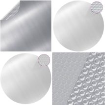 Vidaxl - Couverture de piscine Argenté 250 cm pe - couverture de piscine - couvertures de piscine - Home & Living - Argent