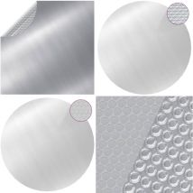 Vidaxl - Couverture de piscine Argenté 300 cm pe - couverture de piscine - couvertures de piscine - Home & Living - Argent