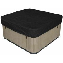 Couverture De Piscine Carré Bâche Solaire Pour Piscine, Cordon D'Ourlet Élastique Couvercle De Spa Étanche Couverture De Protection Extérieure Pour 