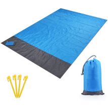Couverture de plage imperméable, tapis de pique-nique Portable d'extérieur, matelas de sol de Camping