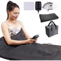 Mophorn - Couverture de sauna chauffage infrarouge lointain pour la désintoxication et la perte de poids, conception portable pour un usage domestique