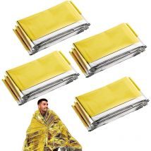 Couverture de survie imperméable, couverture de secours d'urgence extérieure, couverture d'urgence portable, couverture d'urgence chaude, extérieur,