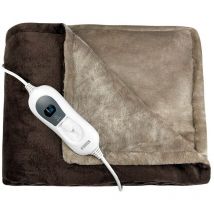 Couverture électrique Noveen EB640 marron et beige 160X120