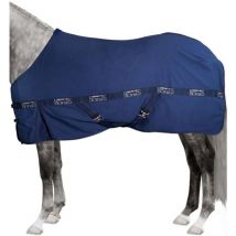 128 cm, Bleu: Couverture en coton avec double fermeture modèle Moon