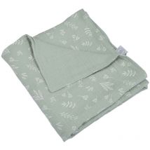 Couverture en gaze de coton imprimée