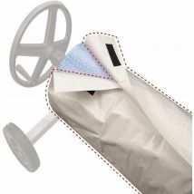 Briller - Couverture Enrouleur Bâche Piscine en Tissu Imperméable,Couverture de Protection Piscine Extérieur,Couverture pour Bâche Solaire,Bâche de