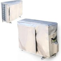 Kcvv - Housse Climatiseur, Couverture Extérieure de Climatiseur, Housse de Protection pour Climatiseur, Couverture Étanche pour Climatiseur,
