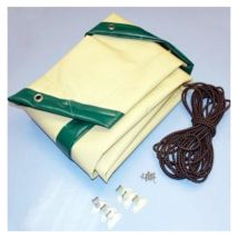Water Clip - waterclip Bâche hivers pour piscine bois ronde - ø 4,60 m