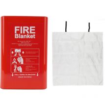 Couverture ignifuge en fibre de verre, couverture isolante thermique pour cas d'urgence à la maison et à l'extérieur