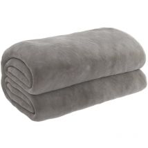 Couverture lestée avec housse Gris 150x200 cm 11 kg Tissu Vidaxl