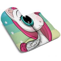 Plaid Polaire - Licorne - 150x95 cm