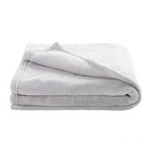 DOMIVA Couverture microdoux - 320 g/m2 - 75 x 100 - Perle