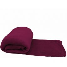 Couverture, plaid polaire 150 x 200 cm en flanelle ultra doux - Prune Vivezen