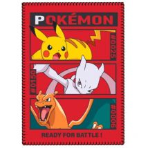 Plaid Pokémon - Prêt Pour La Bataille - Rouge