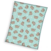 Couverture polaire 150x200 Pusheen (corail)