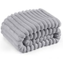 Couverture polaire chaude pour canapé 150x200cm Microfibre chaude et douce