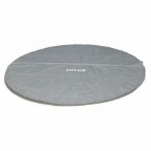Bâche a bulles renforcée pour piscine - Ronde - ø 4,57 m - Gris