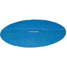 Couverture solaire de piscine bleu 206 cm polyéthylène Intex