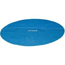 Couverture solaire de piscine bleu 290 cm polyéthylène Intex