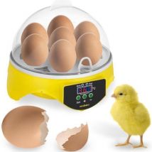 Merkmak - Couveuse Automatique Digital Incubateur Machine a Couver 7 Oeufs Poule,TRIMEC