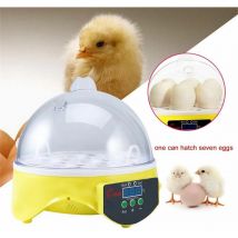Couveuse Automatique Digital Incubateur Machine a Couver 7 Oeufs Poule