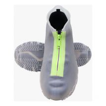 Couvre Chaussures Imperméables, Couvre Chaussures en Silicone Réutilisables avec Semelle Renforcée Antidérapante pour Les Jours Pluvieux et Neigeux