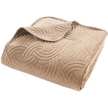 Couvre lit + 2 housses de coussins 220 x 240 cm Solange lin