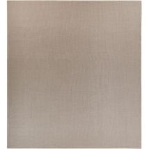 Couvre-lit avec Motif Gaufré 220 x 240 cm en Coton Taupe Ragala