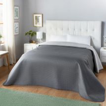 Colcha cubrecama reversible bicolor 80gr 225x260cm Pikolin Home