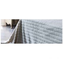Couvre lit 'Hermine' toutes dimensions Vent Du Sud Couleur: Neige - Taille de couvre lit & boutis: 220 x 230 cm pour lit 2 places