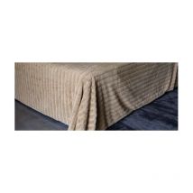Couvre lit 'Hermine' toutes dimensions Vent Du Sud Couleur: Naturel - Taille de couvre lit & boutis: 220 x 230 cm pour lit 2 places