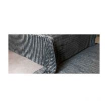 Couvre lit "Hermine" toutes dimensions Vent du sud - Couleur: Ardoise - Taille de couvre lit & boutis: 180 x 230 cm pour lit 1 place