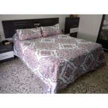 Couvre Lit Lit 135CM 100% Polyester 230X260CM Deux Oreiller 57X75CM Marrakech