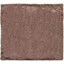 Couvre-lit Marron en Fausse Fourrure Chaud 200 x 220 cm pour l'Hiver et Tout Doux Parfait pour Décorer un Lit de Grande Taille Beliani