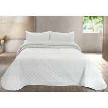 Pierre Cardin EGNA bouti bouti quilt white, quilt dede Entretiempo. Bouti avec garniture fine. Taille du lit 135 (235x270 cm). Microfibre 100%