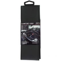 Couvre volant micro-perfore comfort grip XL 41-42 cm - noir