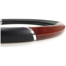 Tuning Effect - Couvre Volant Noir simili bois