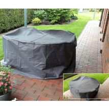 Housse de bâche de couverture de table d'empilage de jardin couvrant capot étanche