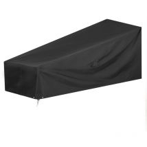 KINGSLEEVE Garden Furniture Cover Waterproof & UV-Resistant Tear-Resistant Polyester Hook-and-Loop Fastening & Drawstring Easy to Clean & Store