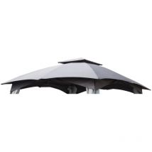 Cover di ricambio per gazebo da esterno Eurogarden berlino' in poliestere, 3x3 m