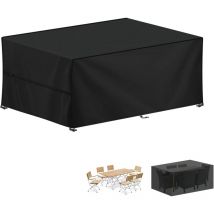 Jalleria - Cover Garden Furniture Protective Cover for Garden Tables, 200 x 100 x 75 cm, Lounge Furniture Cover, Waterproof Lounge Sofa Tarpaulin,