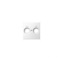 Cover jack r-tv / sat Bianco attivo schneider elegance MTN299825